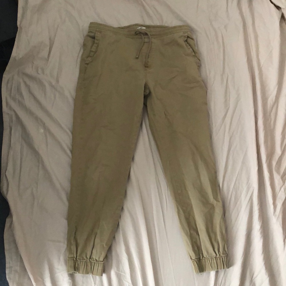 Khaki joggers